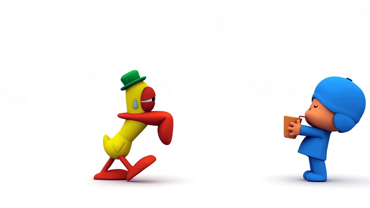 Super Pocoyó nos anima a beber mucha agua