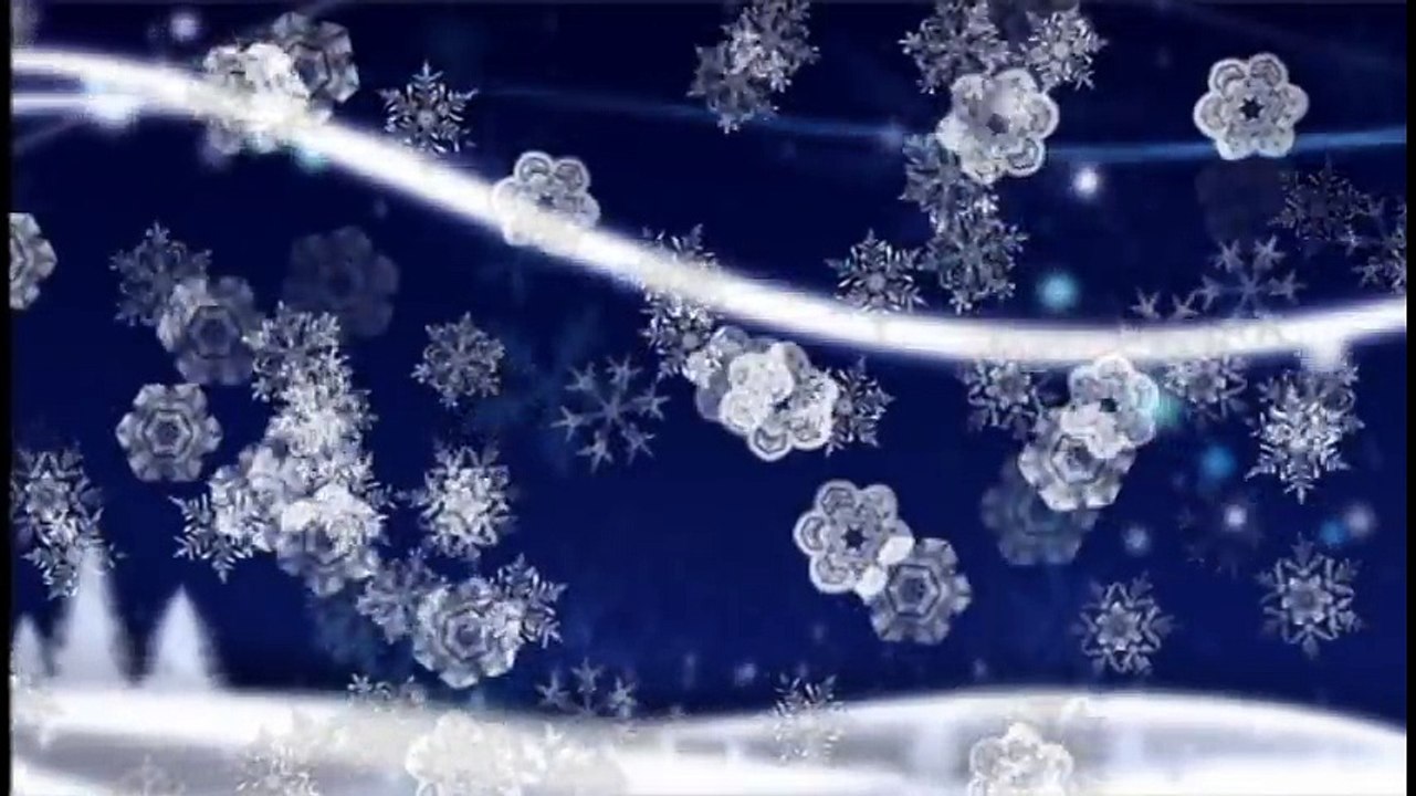 Вечер тихий и морозный... Зимний музыкальный клип для детей