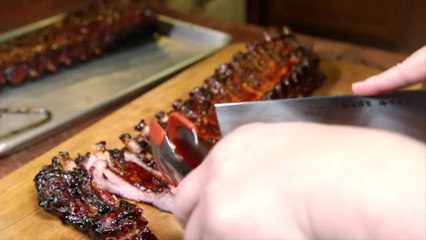 Ribs with Blackberry Hoisin Sauce Recipe