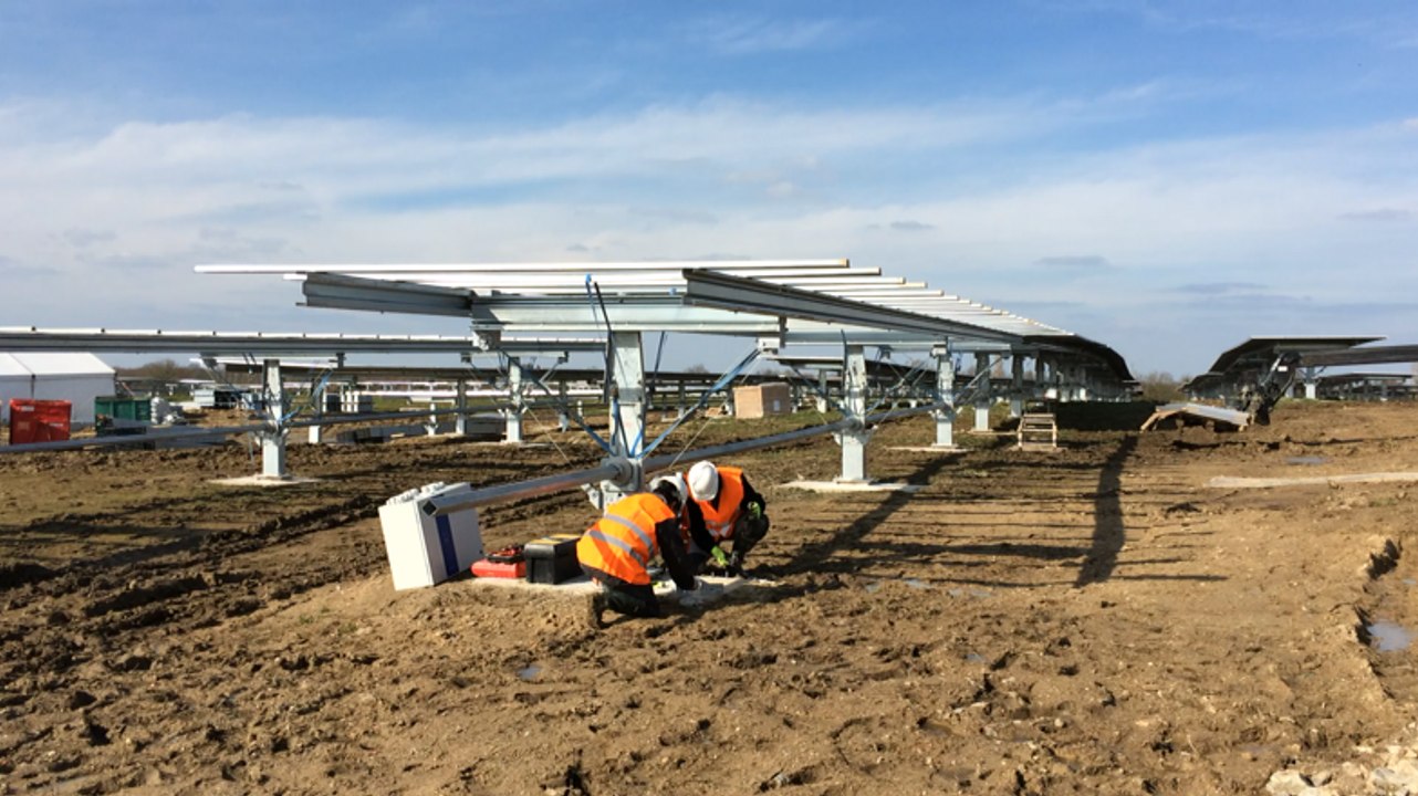 La centrale photovoltaïque du Poiré sur Vie