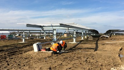 La centrale photovoltaïque du Poiré sur Vie