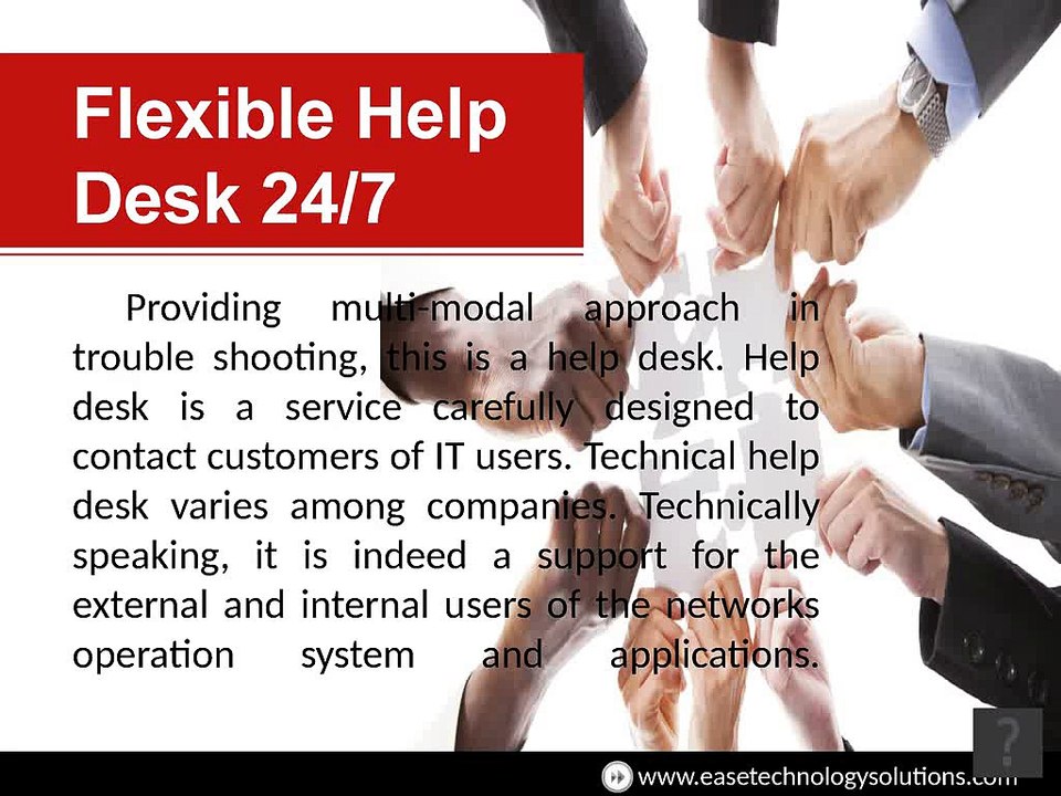 Ease Technology Solutions - Flexible Helpdesk 24/7