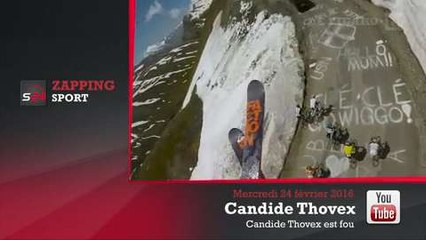 Zap'Sport : Candide Thovex est fou