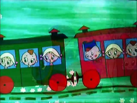 Паровозик едет. Музыкальный видео-клип The train song. Наше_всё!