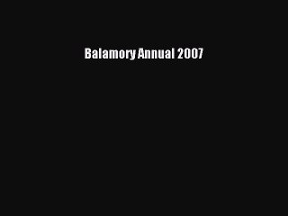 Read Balamory Annual 2007 PDF Free