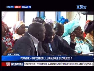 Pouvoir-Opposition: Le dialogue de sourds?
