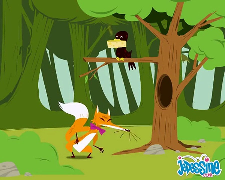LE CORBEAU ET LE RENARD DE LA FONTAINE