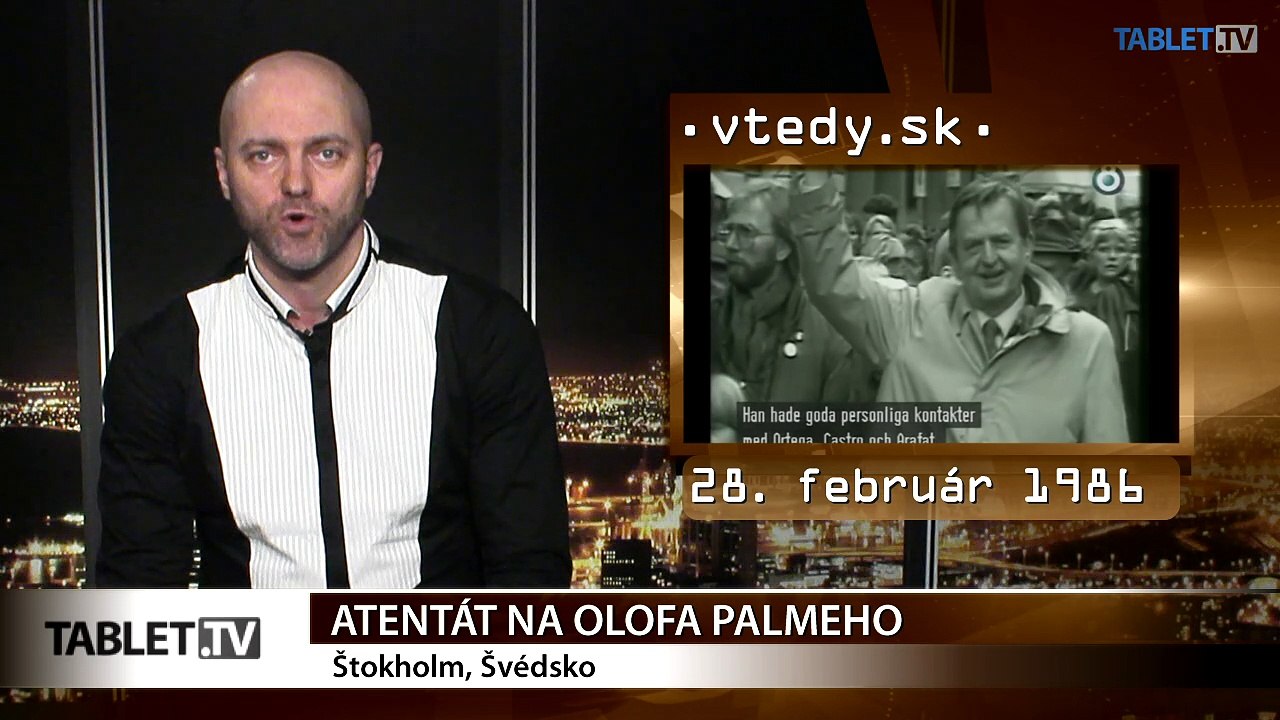 Stalo sa VTEDY: Atentát na Olofa Palmeho a prvá električka na elektrinu v Košiciach