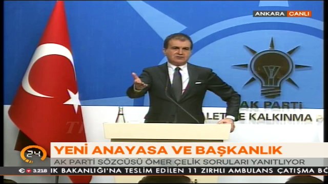 AK PARTİ - PARTİ SÖZCÜSÜ ÖMER ÇELİK BASIN AÇIKLAMASI-25 ŞUBAT 2016