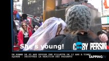 Un homme de 65 ans épouse une fillette de 12 ans à Times Square : Découvrez la réaction des passants (vidéo)