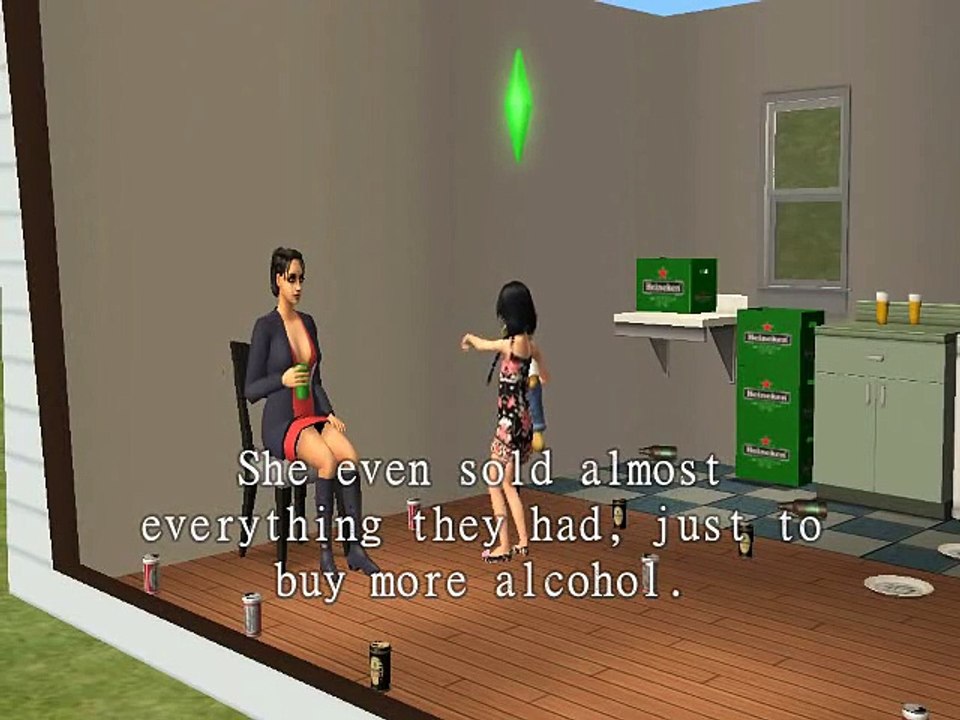 Sims 2 - Alcohol Abuse