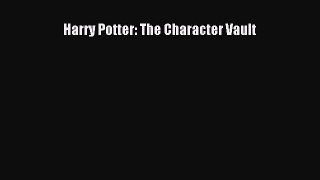Read Harry Potter: The Character Vault PDF Free