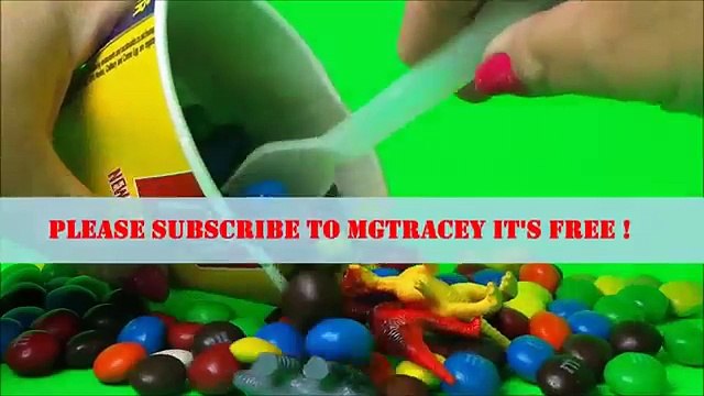 Mcdonalds M&M's McFlurry Surprise Dinosaurs Opening (World Music 720p)