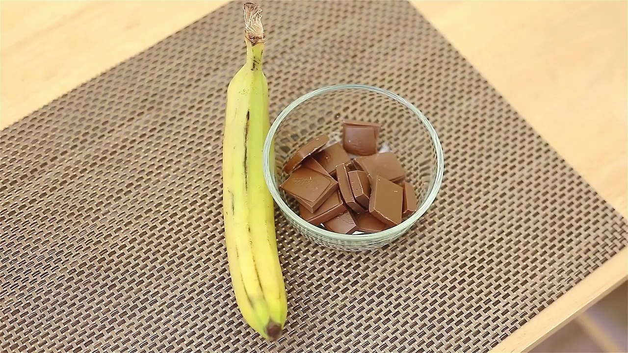 Как сделать десерт банан с шоколадом  безумно вкусный рецепт