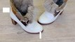 Как ухаживать за обувью и чем почистить кожаную, если нет крема для обуви нужного цвета