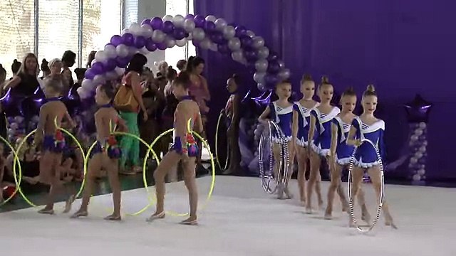 Групповые упражнения 28 (обруч) ФСТУкраїна Художественная гимнастика