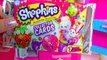 Shopkins Collector Cards 3 Packs & Unboxing 12 Pack with 2 Blind Bags in So Cool Fridge To