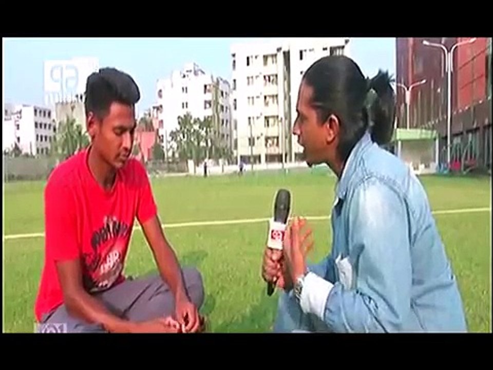 Cricketer Mustafizur Rahmans Funny Interview About His Bowling Style