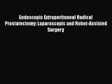 [PDF] Endoscopic Extraperitoneal Radical Prostatectomy: Laparoscopic and Robot-Assisted Surgery