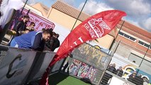 Sébastien Chabal inaugure le City Stade du Barcarès