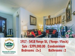 1917 - 5418 Yonge St, # C3408009 (Yonge / Finch)