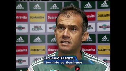 Eduardo Baptista é demitido do Fluminense após derrota no clássico