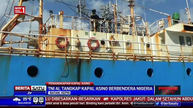 TNI AL Tangkap Kapal Asing Buronan Interpol