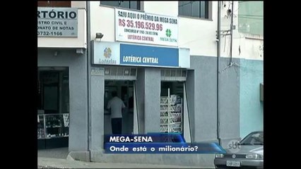 MG: Apostador de Ipuiuna acerta sozinho na Mega-Sena e fatura R$ 35 milhões