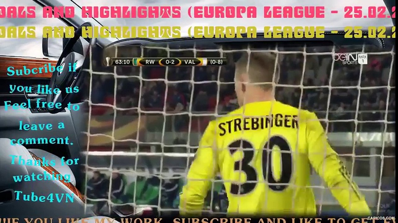 Rapid Wien 0-4 Valencia All Goals and Highlights (Europa League 2nd Leg - 25.02.2016)