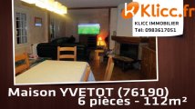 A vendre - YVETOT (76190) - 6 pièces - 112m²