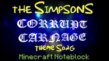 The Simpsons Theme Song - Minecraft Note Blocks ♫