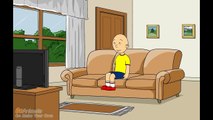 Caillou Watches the Wiggles and gets Grounded