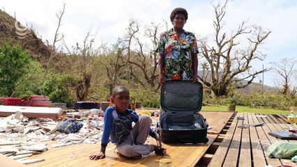 Fijian mother uses suitcase to save life in Koro