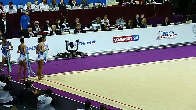 Команда Японии, ленты. チームジャパン Гран При 2016. Художественная гимнастика