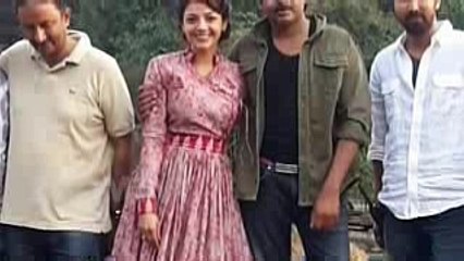 Download Video: Pawan Kalyan Kajal Aggarwal sets of Sardaar Gabbar Singh