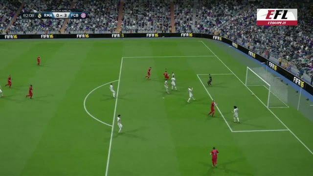 eSport - E-Football League - 6ej. : Vincent Dubois (Real Madrid) vs Zacharia Dinar (Bayern Munich)