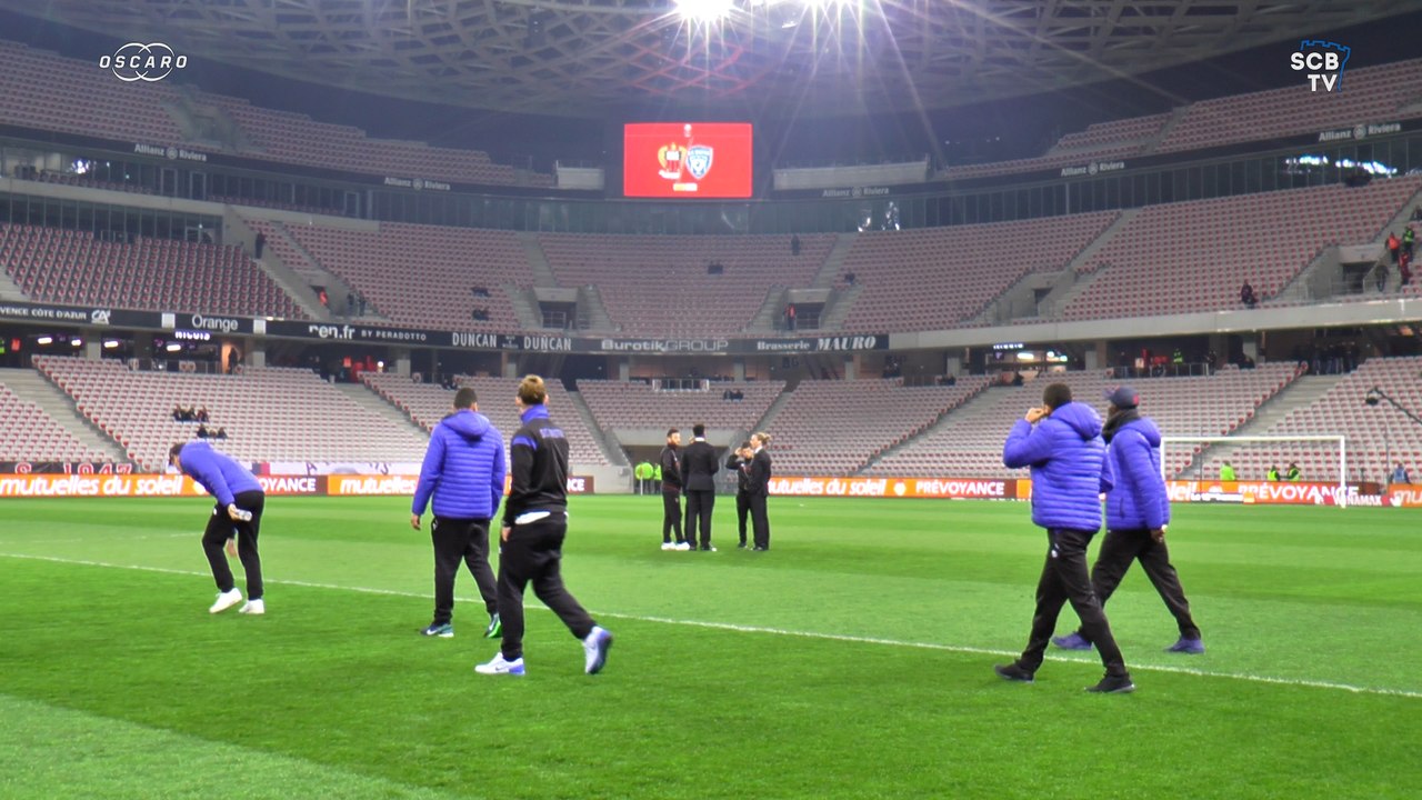 L'avant-match Nice-Bastia