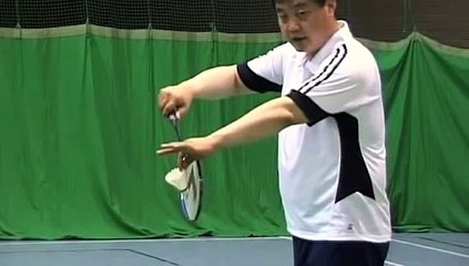 Backhand Low Service- Badminton