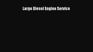 Read Large Diesel Engine Service Ebook Free