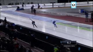 Shani Davis 500m 2nd Skate - US SPEEDSKATING TRIALS - LIVE 12-28-13