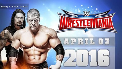 WWE WrestleMania 32 OFFICIAL Theme Song - My House