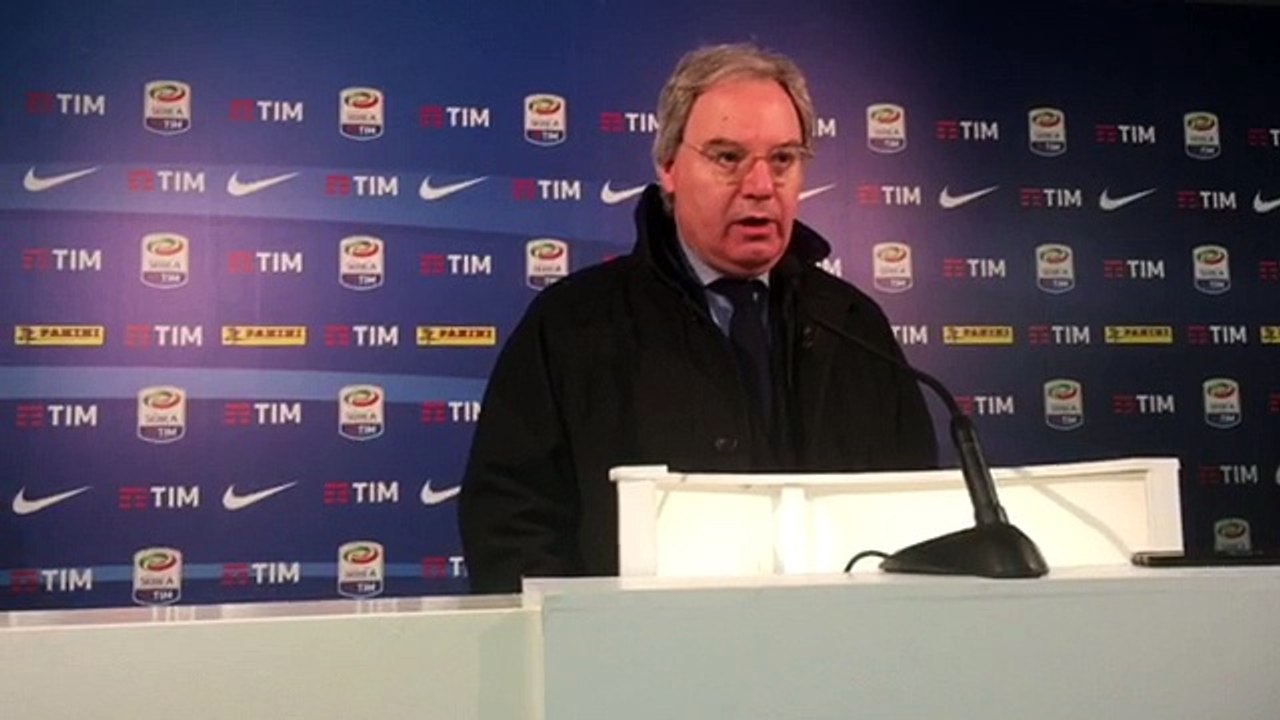 Lega Calcio, le parole di Beretta