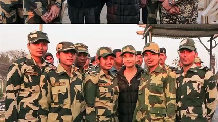 Watch- Aishwarya Shoots With BSF Jawans For Sarbjit
