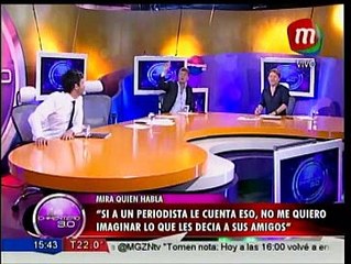 ¡Mirá quien habla! los textuales de los famosos