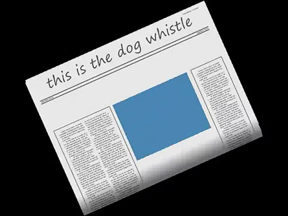 I bet you cant last 2 minutes of a dog whistle