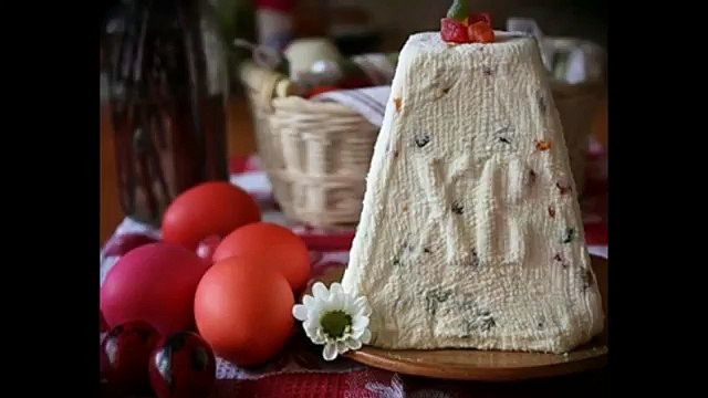 Творожная пасха с цукатами