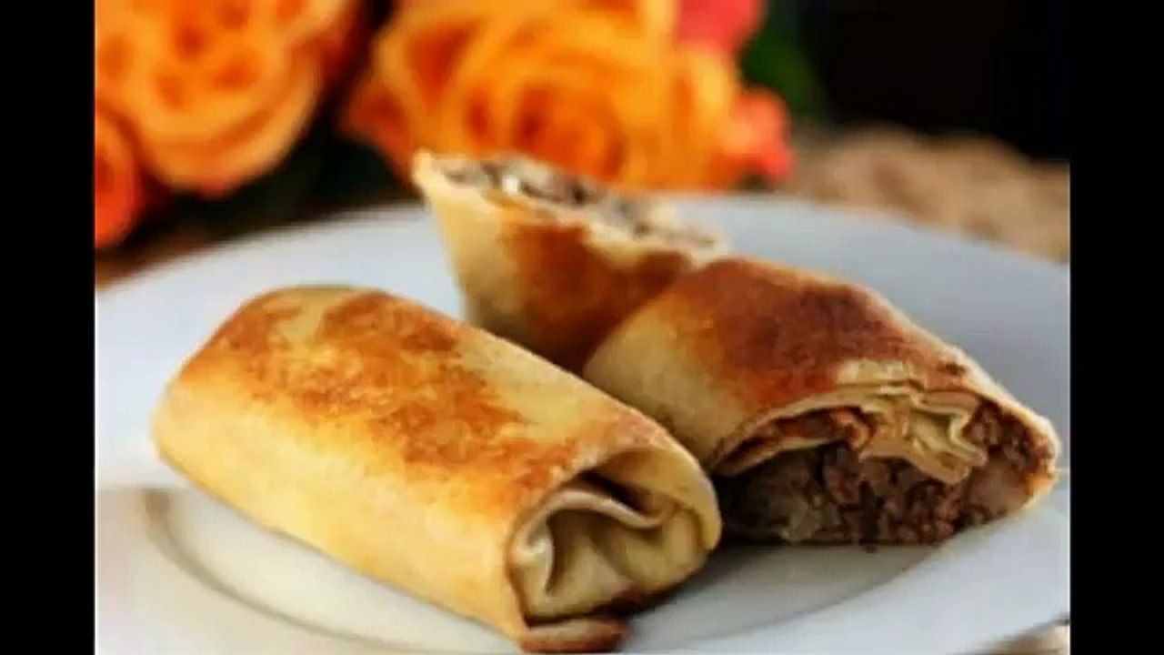 Блины с мясом