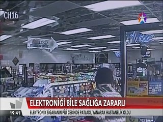 Elektronik Sigaranın pili cebinde patlayan adam yanarak hastanelik oldu