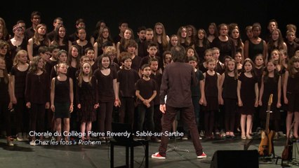 "Chez les fous" Prohom / chorale du Collège REVERDY (Sablé sur Sarthe - Marc Leroy)