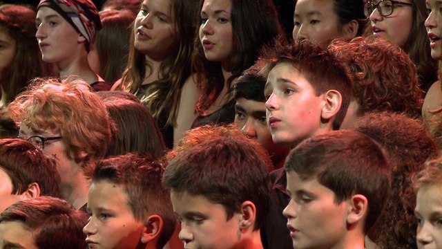 Le balafré Thomas Fersen / chorale du Collège REVERDY (Sablé sur Sarthe - Marc Leroy)